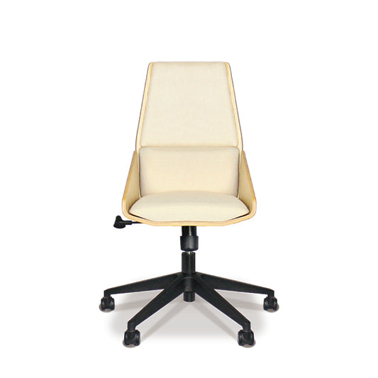 ウッディ オフィスチェア ミッドバック