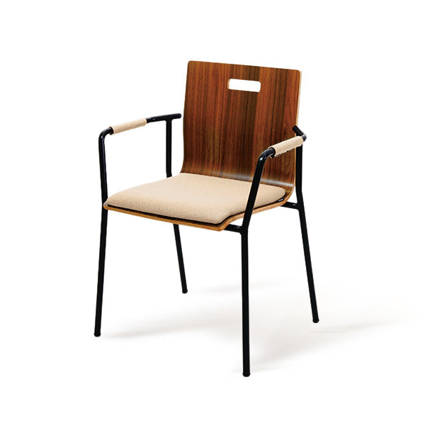 EH Padded Seat Chair - Armrest