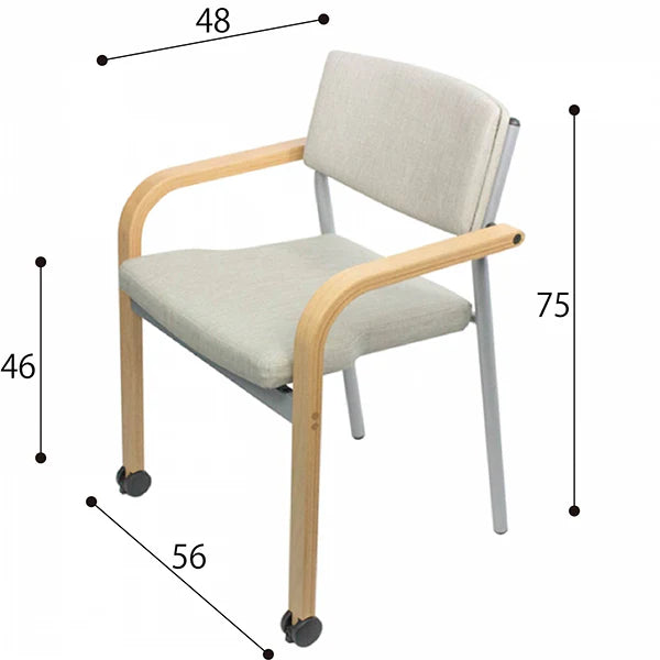 M Chair - Front Caster