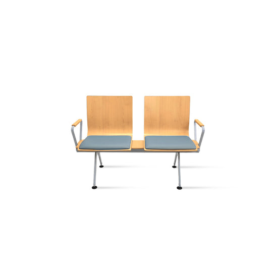 Mi Bench 迷你大廳等候椅-扶手二人座