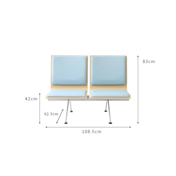 Plywood Bench 大廳等候椅-二人座