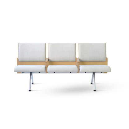 K Bench 大廳等候椅 | 扶手 三人座