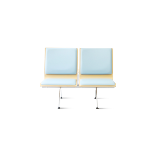 Plywood Bench 大廳等候椅-扶手二人座