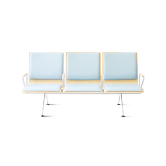 Plywood Bench 大廳等候椅-扶手三人座