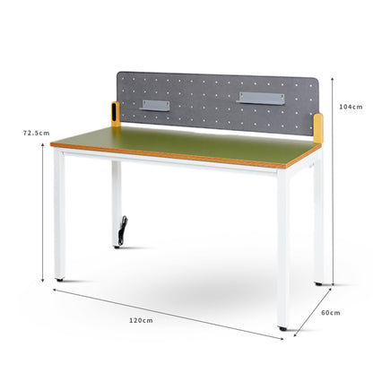 H Desk - with Drawer W-120