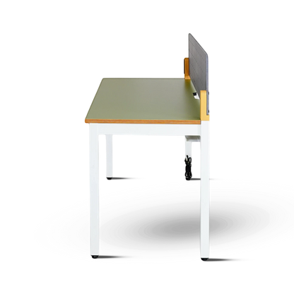 H Desk - with Drawer W-120