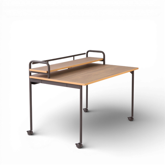 Work Desk 工作桌附層架