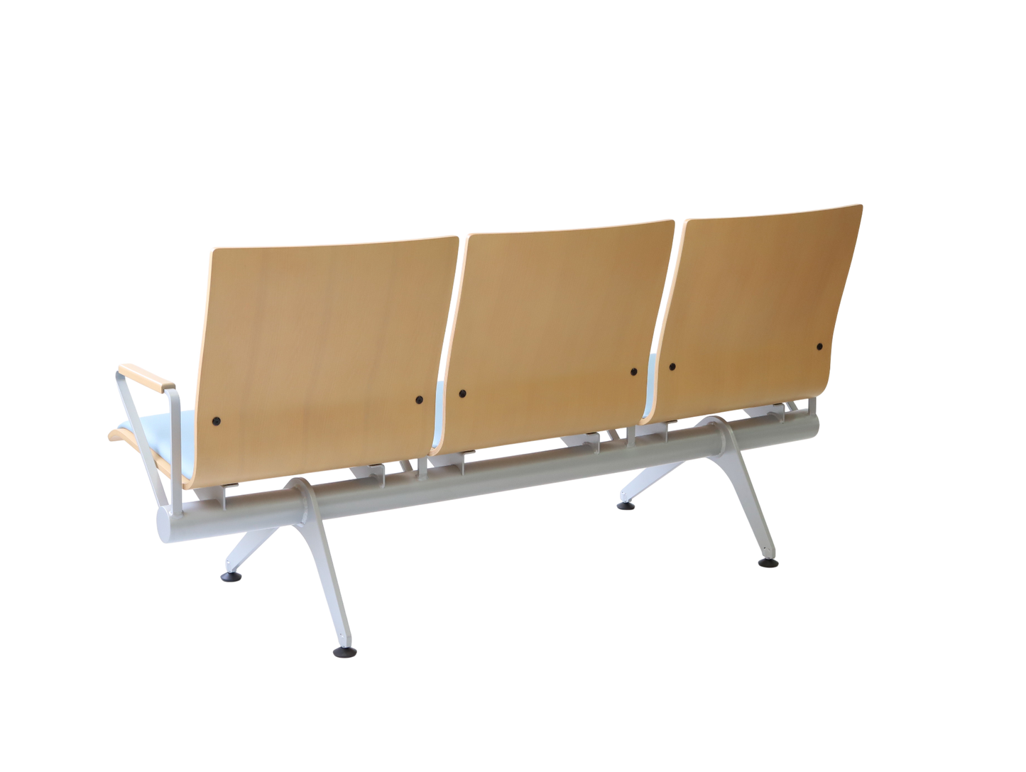 Plywood Bench 大廳等候椅-扶手三人座