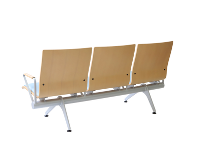 Plywood Bench 大廳等候椅-扶手三人座