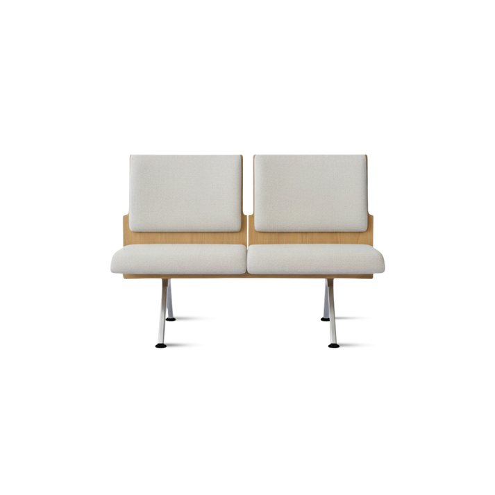 K Bench 大廳等候椅 | 基本 二人座 – PROVOUR 台日設計家具｜木質辦公桌辦公椅