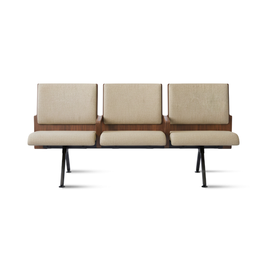 K Bench 大廳等候椅 | 扶手 三人座