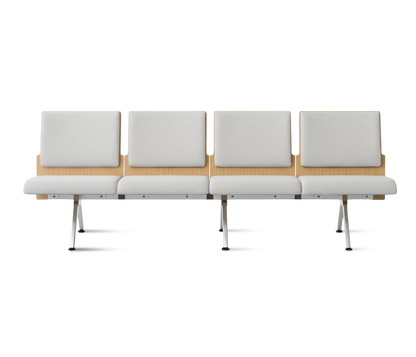 K Bench Lobby Waiting Chair | 4-Seater