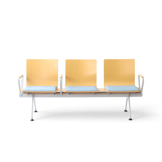 Mi Bench 迷你大廳等候椅-扶手三人座