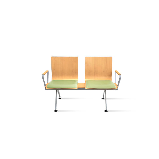 Mi Bench 迷你大廳等候椅-扶手二人座