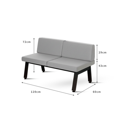 P Sofa 組合沙發椅-高背雙人座