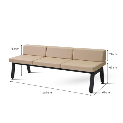 P Sofa 組合沙發椅-低背三人座