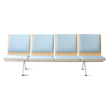 Plywood Bench Lobby Waiting Chair | 4-seater