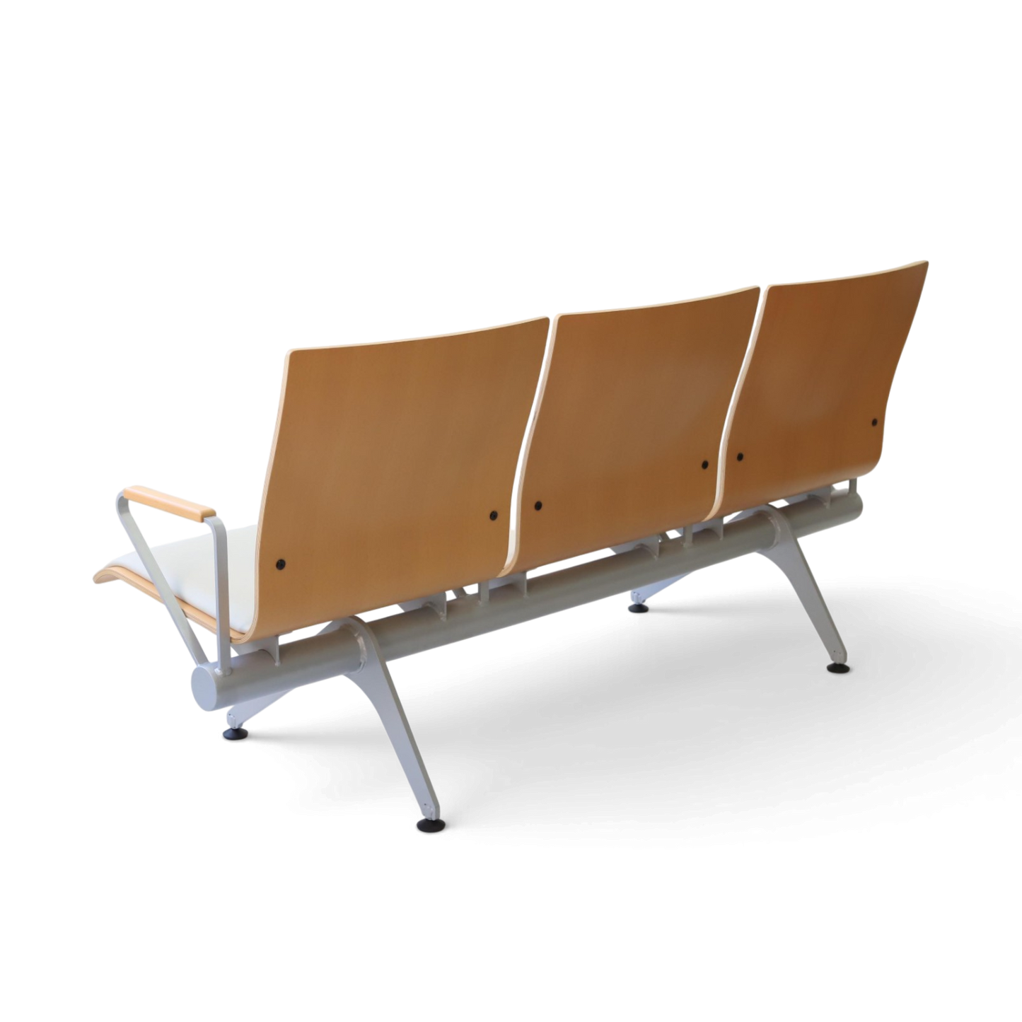 Plywood Bench 大廳等候椅-扶手三人座