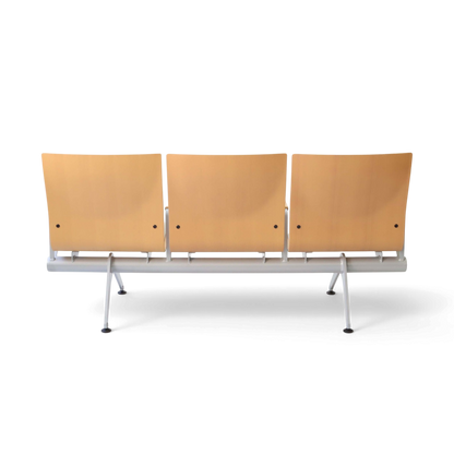 Plywood Bench 大廳等候椅-扶手三人座