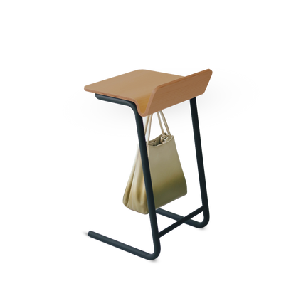 V-Fixed Side Table V型固定式邊桌