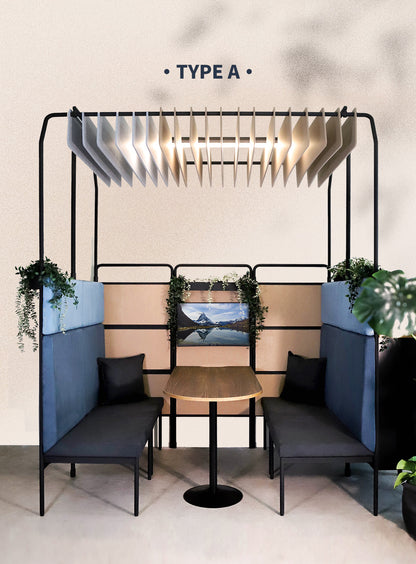 Work Booth Meeting Set- Type A