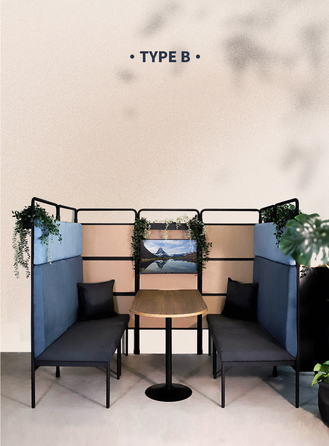 Work Booth Meeting Set- Type B