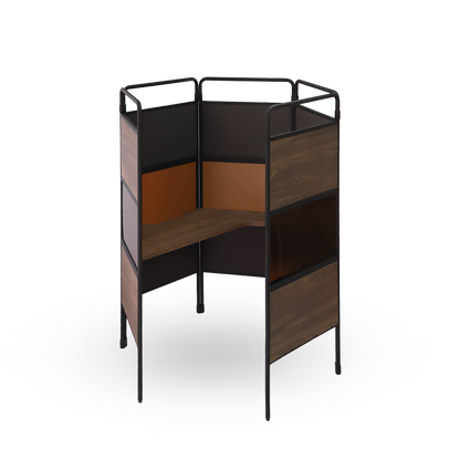 WORK BOOTH with Top Panel - Acrylic