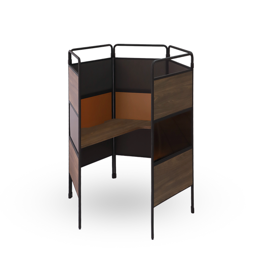 WORK BOOTH with Top Panel - Acrylic