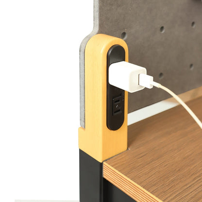 H Desk - with Drawer W-120
